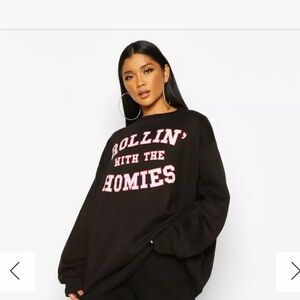 Boohoo sweater size XL